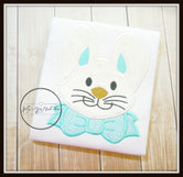 Boy Bunny with Bow Tie Shirt