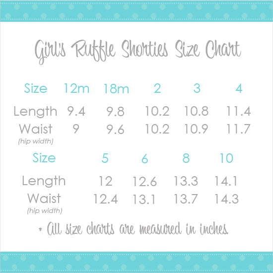 Ruffle Shorties