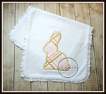 Bunny Silhouette Bib