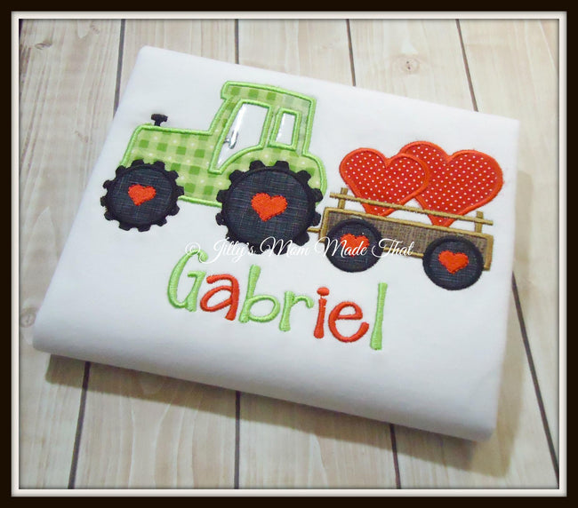 Valentines Tractor Shirt