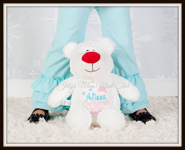 Polar Bear Girly Stuffed Animal