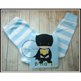 Boy in Bat Costume Pajamas