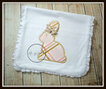 Bunny Silhouette Bib