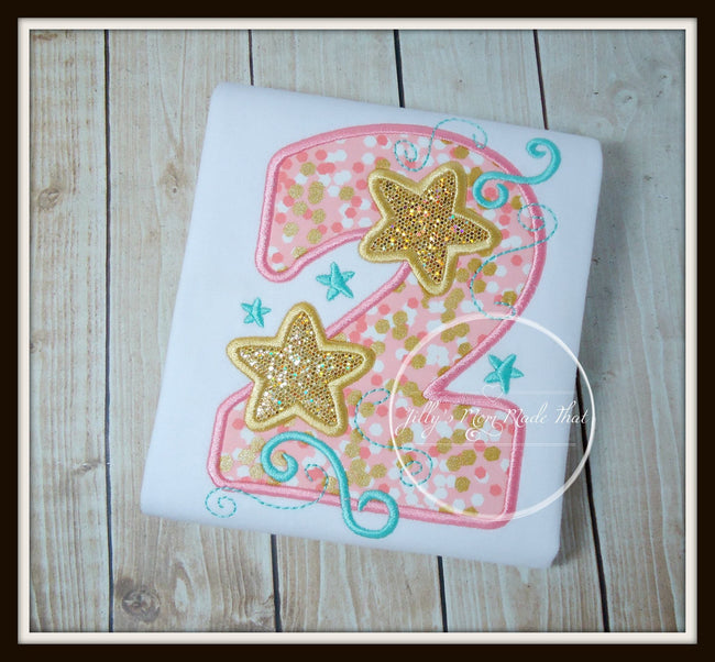 Twinkle Star Birthday Shirt