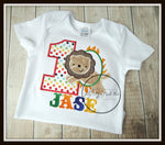Circus Lion Birthday Shirt