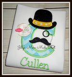 Mustache &Top Hat Shirt