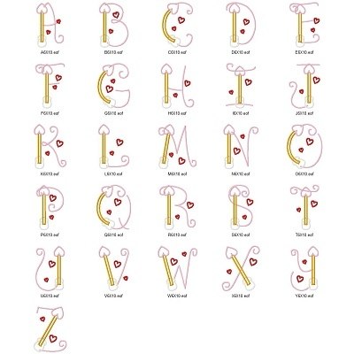 Cupid Initial Shirt