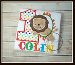 Circus Lion Birthday Shirt