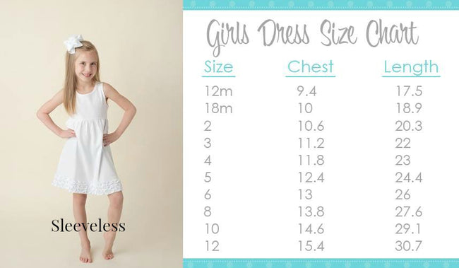 School Bus Dress - Girls Back to School Dress