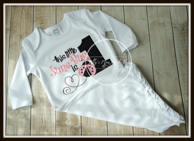 Little June Bug Coming Home Outfit