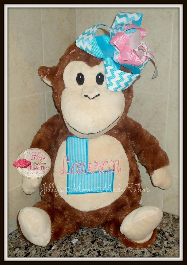 Monkey Girl Stuffed Animal