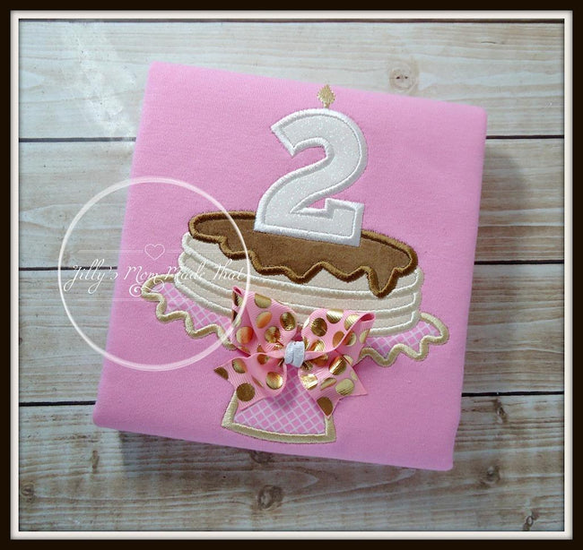 Pancake Pajamas - White/Pink/Gold