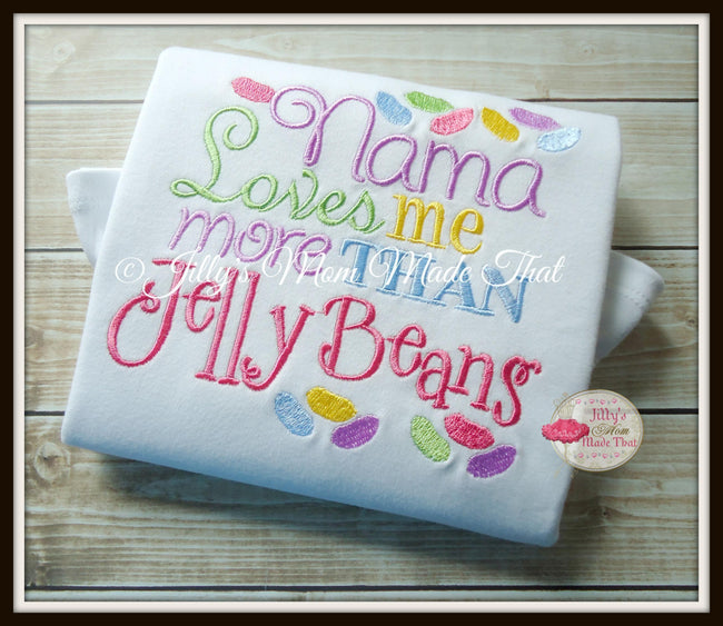 Grandma Loves Me More Than JellyBeans Shirt