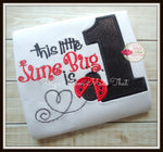 Little June Bug Birthday Shirt