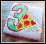 Pizza Birthday Shirt