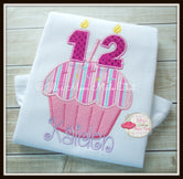 It's My 1/2 Birthday Cupcake Shirt