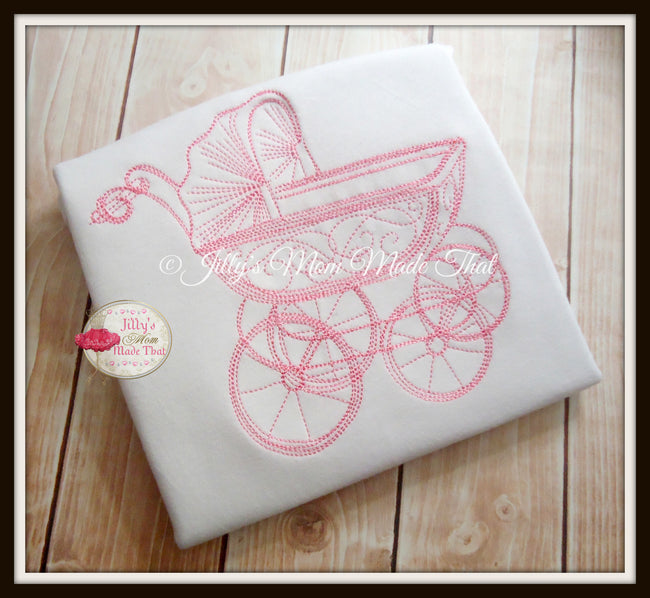 Baby Carriage Sketch Shirt