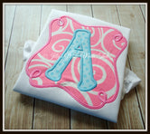 Loop Pink Frame Initial Shirt