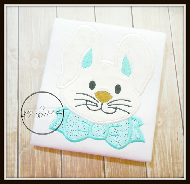 Boy Bunny with Bow Tie Shirt