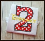 Mouse Dot Birthday Shirt