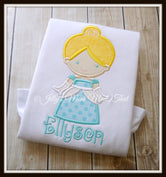 Girl in Ball Dress Shirt