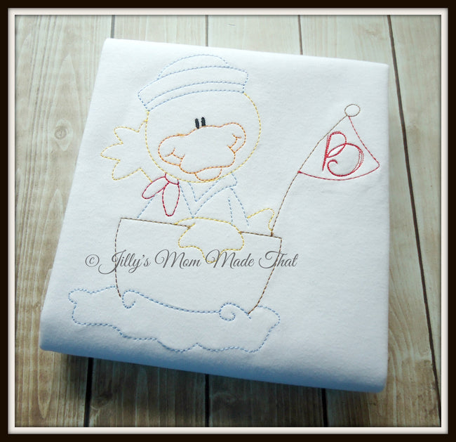 Sailor Duck Sketch Shirt