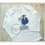 Boxing Birthday Shirt with Blue Gloves