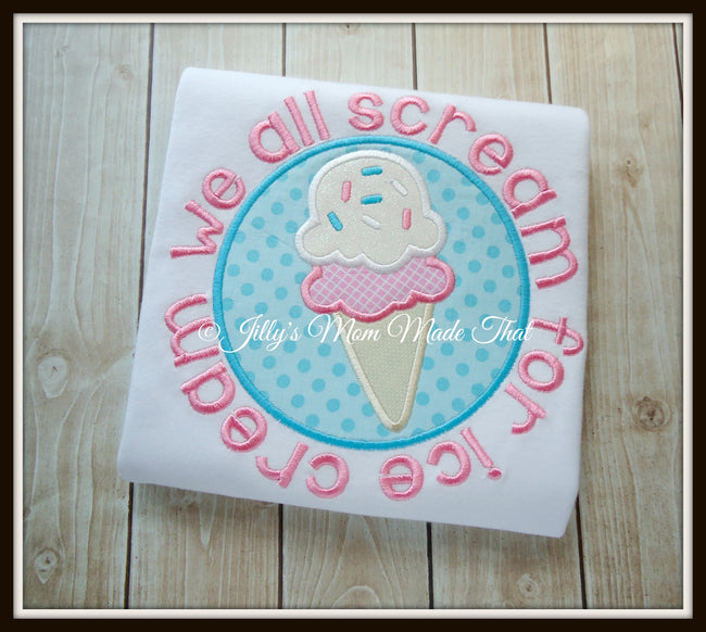 We All Scream for Ice Cream Shirt