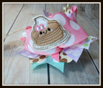 Pancake Birthday Hairbow