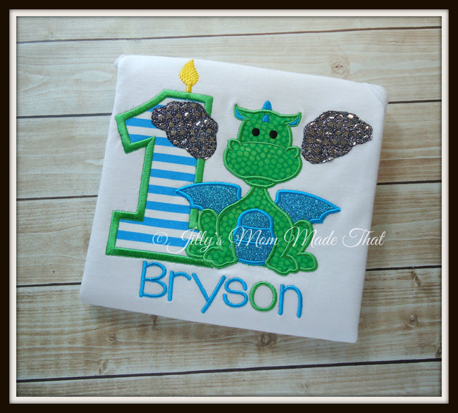 Green Dragon Birthday Shirt