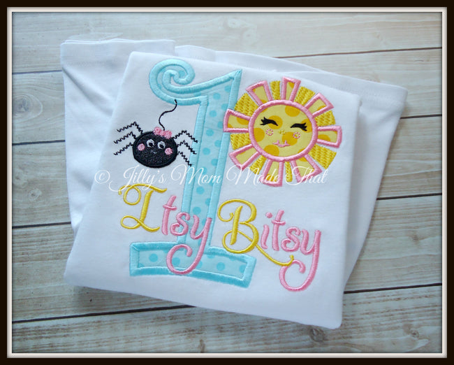 Itsy Bitsy Spider Birthday Shirt