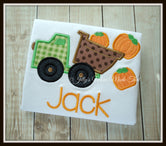 Pumpkin Dump Truck Shirt