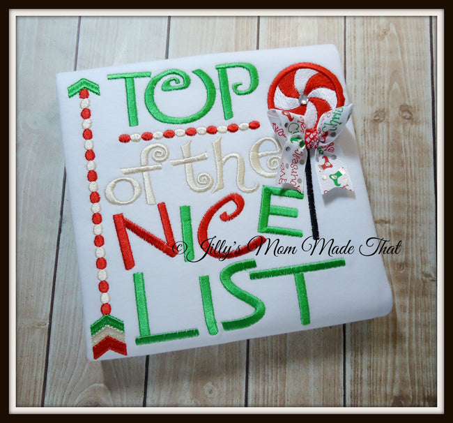 Top of the Nice List Shirt