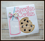 Milk & Cookie with Swirly Ribbon Shirt