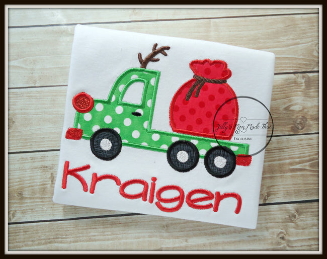 Reindeer Flatbed Truck Shirt