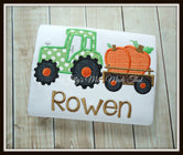 Tractor with Pumpkins Shirt