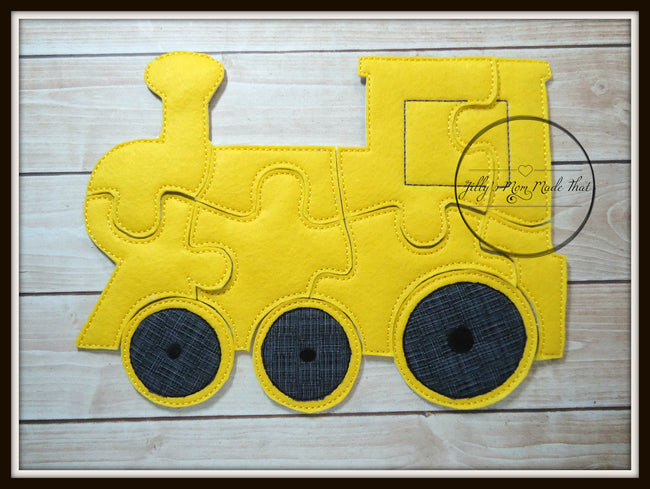 Yellow Train Puzzle