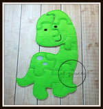 Green Dinosaur Puzzle