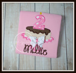 Pancake Pajamas - Pink/White/Dark Brown