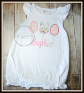 Bunny Lollipop Bubble Romper