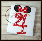 Mouse Ears Birthday Shirt