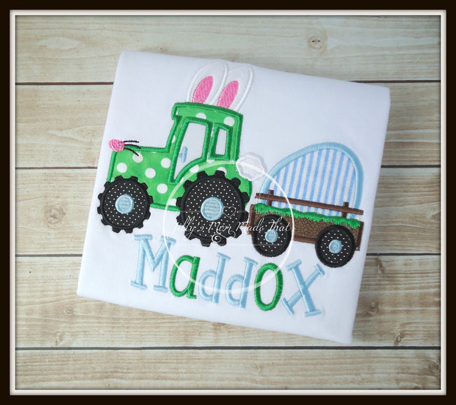 Easter Bunny Tractor Shirt