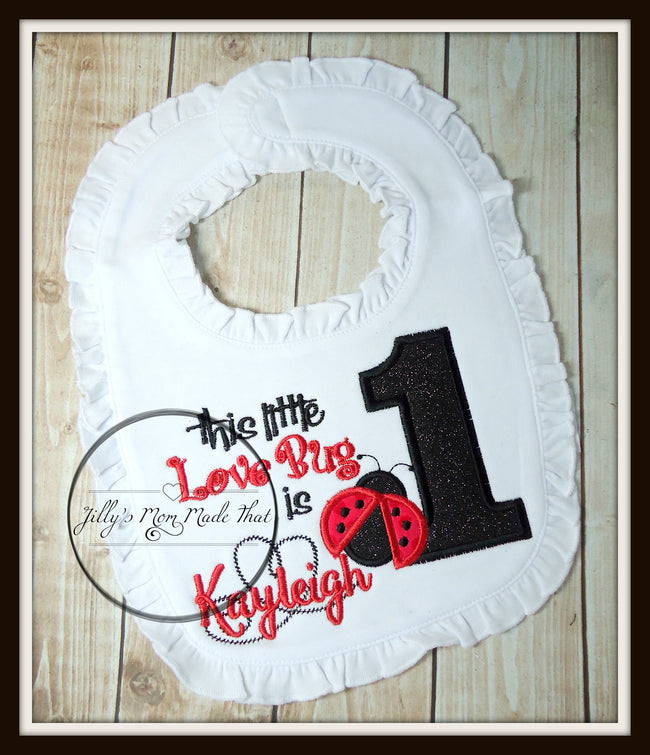 Love Bug Bib