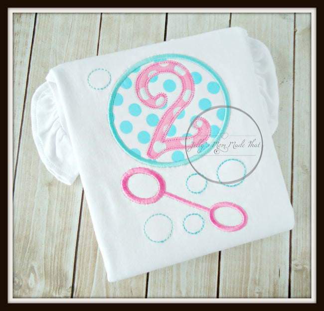 Bubble Wand Birthday Shirt