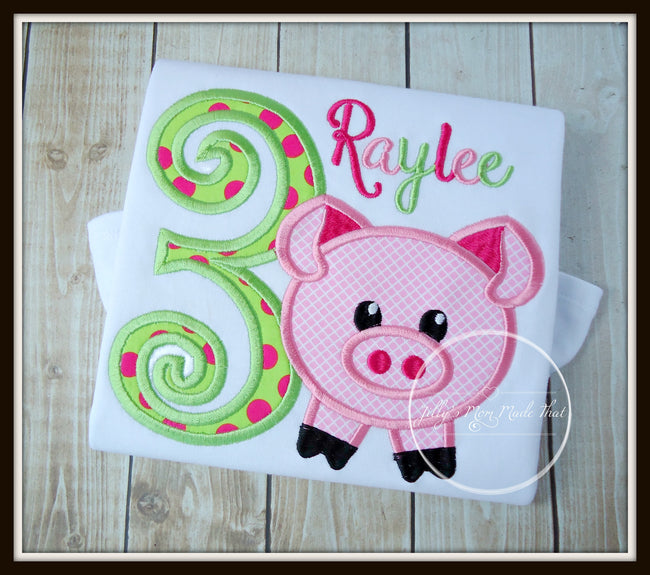 Pig Birthday Shirt