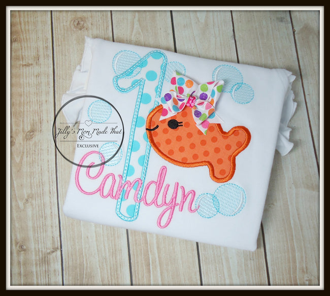 Goldfish with Bubbles Shirt