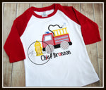Fire Truck with Hydrant Shirt