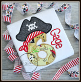Pirate Treasure Map Birthday Shirt