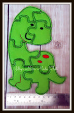 Green Dinosaur Puzzle