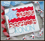 Star Spangled Flag Shirt